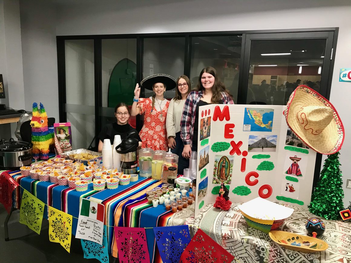 SCC’s First international food fair was a hit! St. Charles College