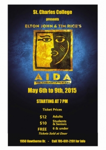 St. Charles College Presents: Aida