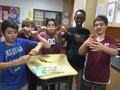 F/I Students at St.Charles College Celebrate la Ste-Catherine by Making “tire”