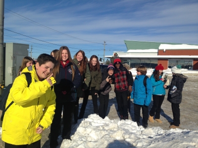 St. Charles College Students take their French language to the Streets of Sudbury