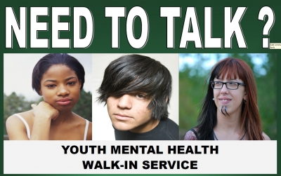 Youth Mental Health Walk-in offered for secondary students