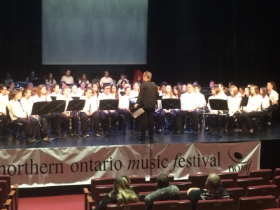 Sudbury Catholic Elementary Band takes silver, gold at the Northern Ontario Music Festival