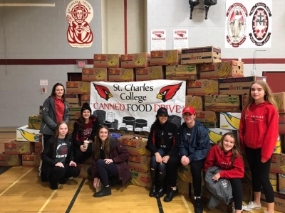 Sudbury Catholic Schools Contribute Over 175,000 Cans in Annual Food Drive Fundraiser!