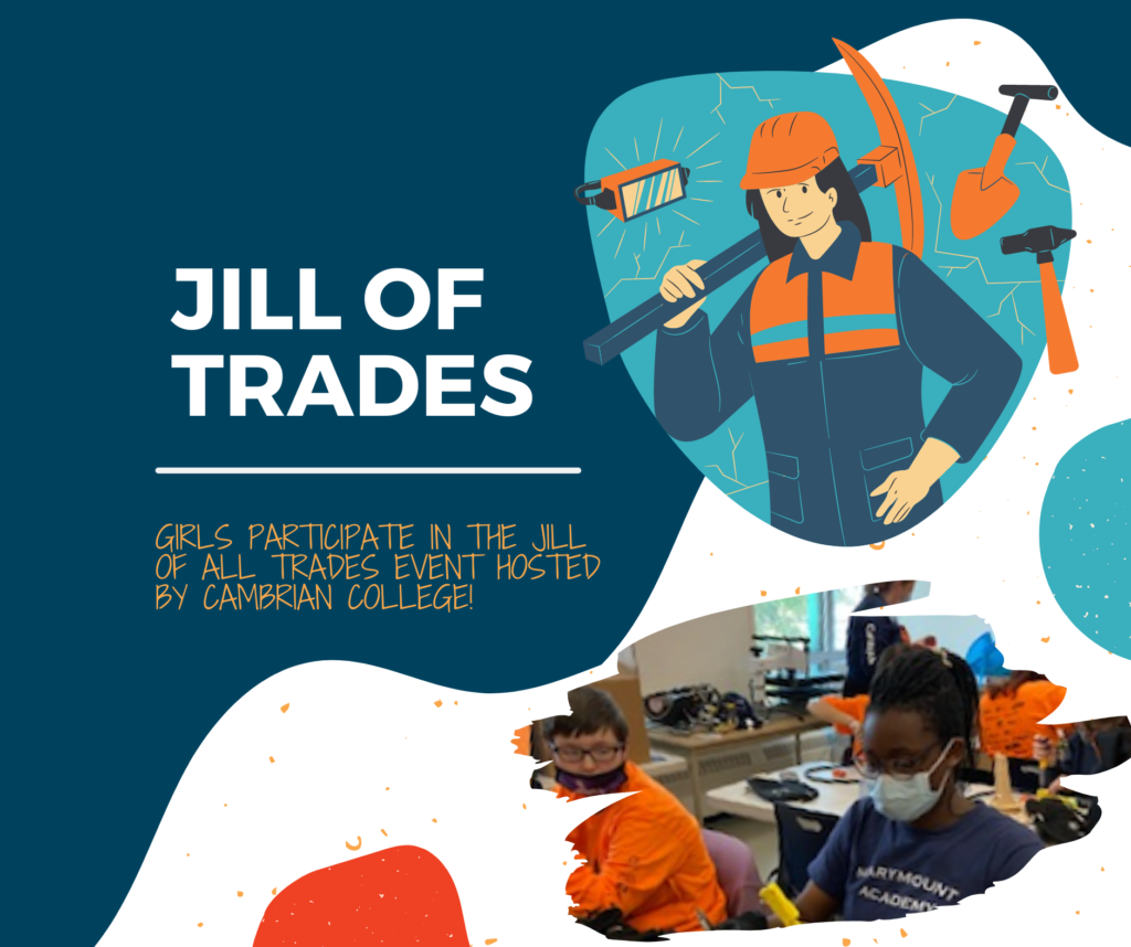 Girls Participate in the Jill of All Trades Event hosted by Cambrian College!